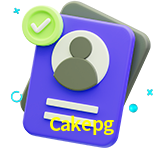 Tornar-se um membro do Cakepg é muito simples